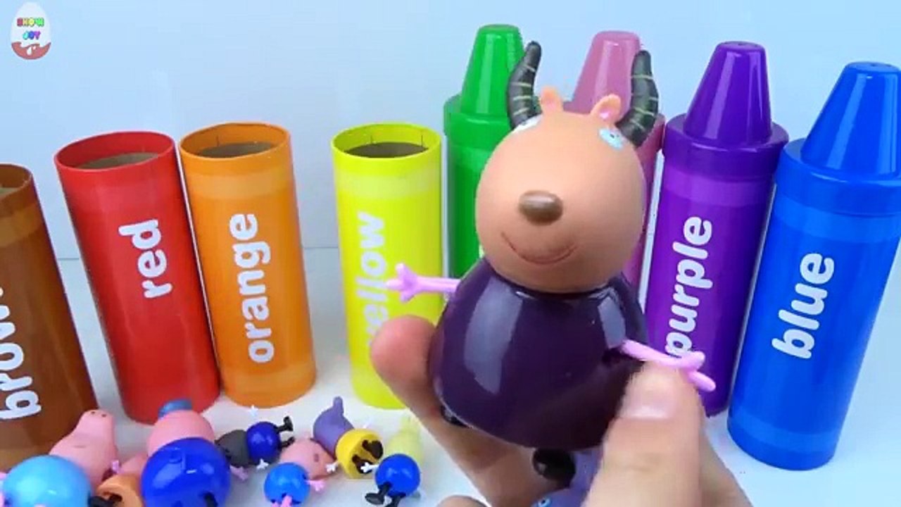 По бы цвета мелки Узнайте патруль лапа Пеппа свинья Сортировка сюрприз Игрушки с 16 magicpang