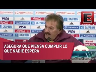 Declaraciones de La Volpe previo al encuentro con el Real Madrid