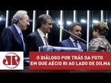 O diálogo por trás da foto em que Aécio ri ao lado de Dilma | Vera Magalhães | Jovem Pan