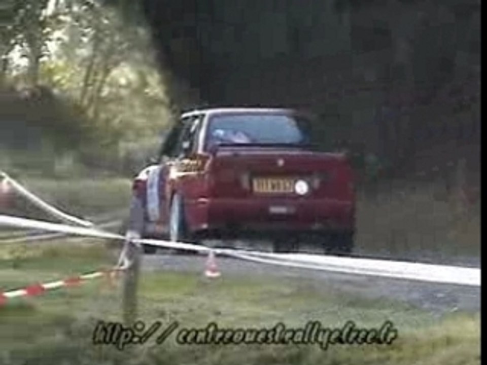 rallye de l'indre 2007 Bresson/Jaffré BMW M3