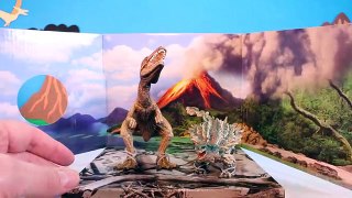 Par par dinosaure dinosaures chiffres examen jouet contre Dimorphodon Therizinosaurus Schleich