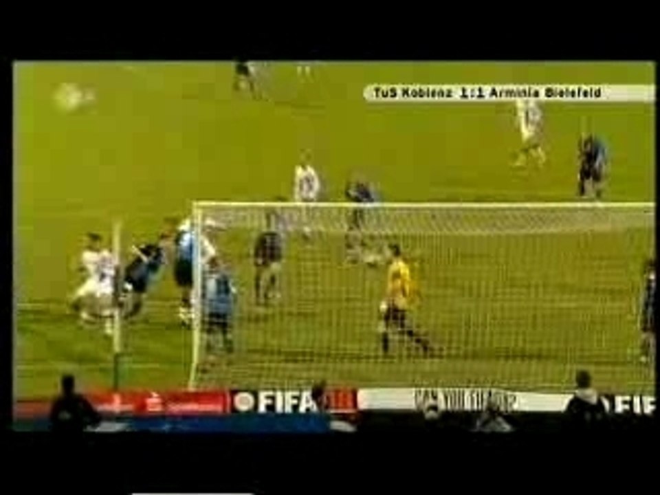 1-2 (aet) TuS Koblenz vs. Arminia Bielefeld