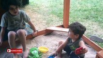 A B C canción a B C en el arena educativo bebé niñito jardín de infancia Niños Niños Aprender el