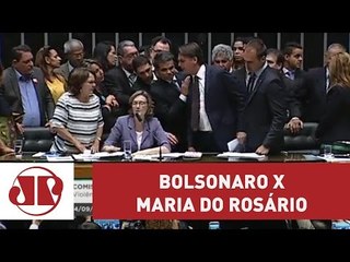 Download Video: Bolsonaro se envolve em novo embate com Maria do Rosário | Jovem Pan