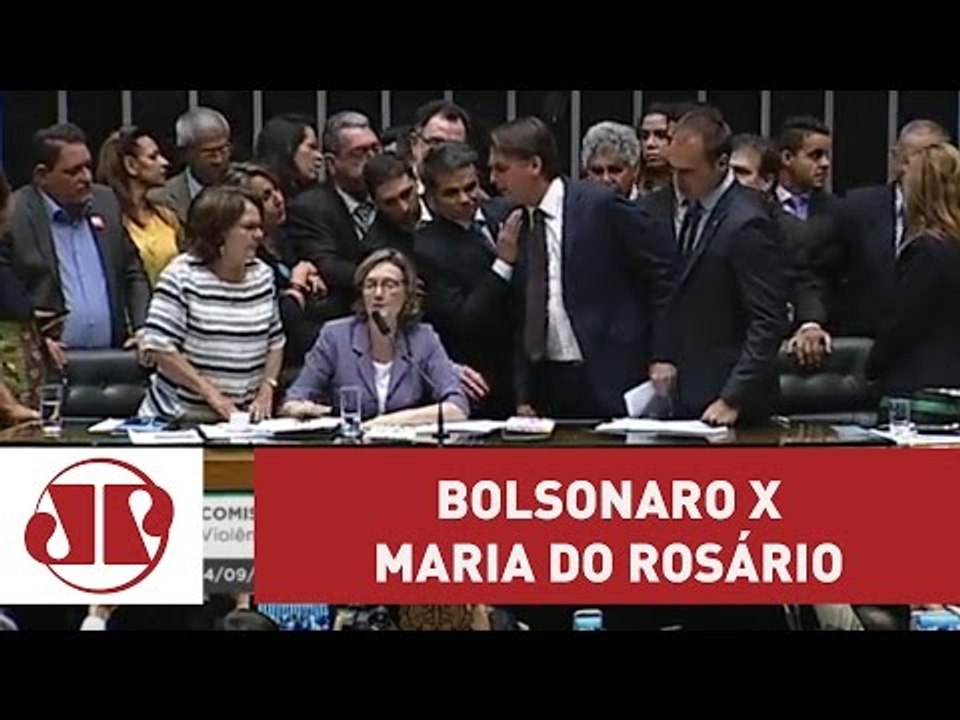 Bolsonaro se envolve em novo embate com Maria do Rosário | Jovem Pan