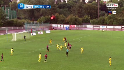 Belle frappe qui passe juste à côté !