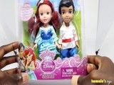 ROYAL COUPLE PRINCESS ARIEL & PRINCE  ERIC  UNBOXING MY FIRST DISNEY PETITE Toys BABY Videos, LITTLE MERMAID