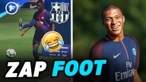 Le fail de Dembélé, l'annonce de Mbappé, le beau geste de Messi | ZAP FOOT