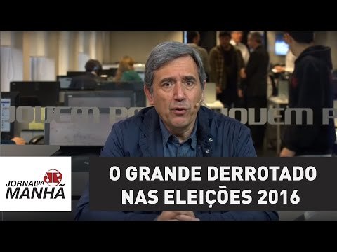 O grande derrotado nas eleições de 2016 foi Lula | Marco Antonio Villa | Jovem Pan
