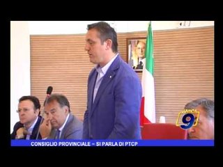 Consiglio Provinciale | Si parla di PTCP