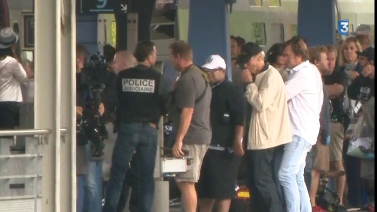 Clint Eastwood en gare d’Arras - Reportage sur France 3