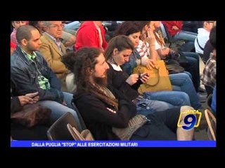 Dalla Puglia "Stop" alle esercitazioni militari