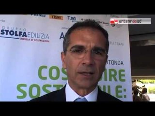 TG 15.07.14 Costruito a Capurso il primo edificio "verde" realizzato dall'Impresa Stolfa