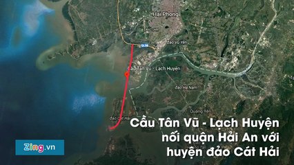 Toàn cảnh cầu vượt biển dài nhất Việt Nam