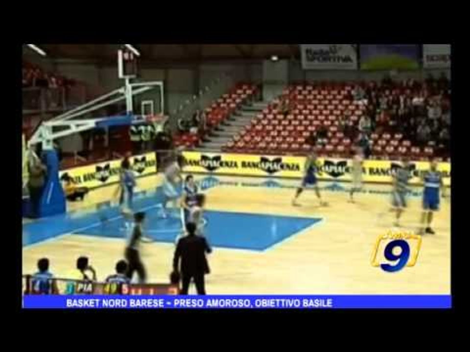 Basket Nord Barese | Preso Amoroso, obiettivo Basile