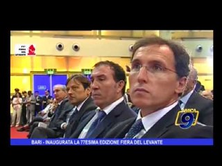 Bari | Inaugurata la 77 esima edizione Fiera del Levante