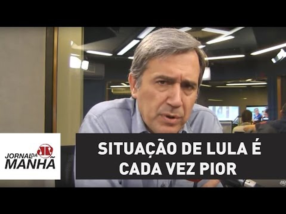 Situação de Lula é cada vez pior | Marco Antonio Villa | Jovem Pan