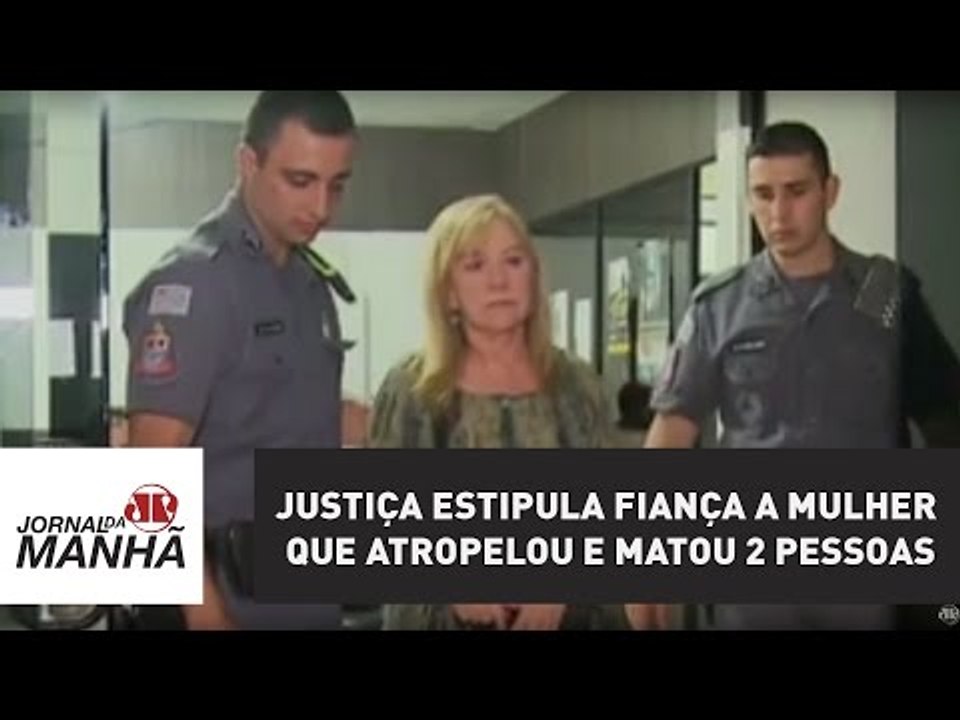 Justiça estipula fiança a mulher que atropelou e matou 2 pessoas no Templo de Salomão