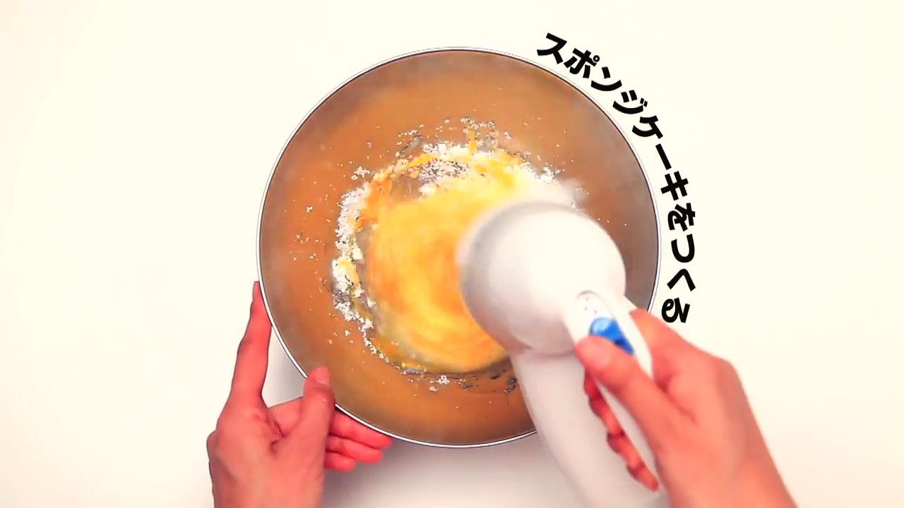 【アニマルスイーツレシピ】 うさぎショートケーキの作り方ムービー