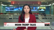 Moon, Trump agree to build up missile deterrence amid N. Korea threat