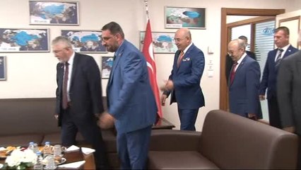 Saadet Partisi'nden, MHP'ye Bayram Ziyareti