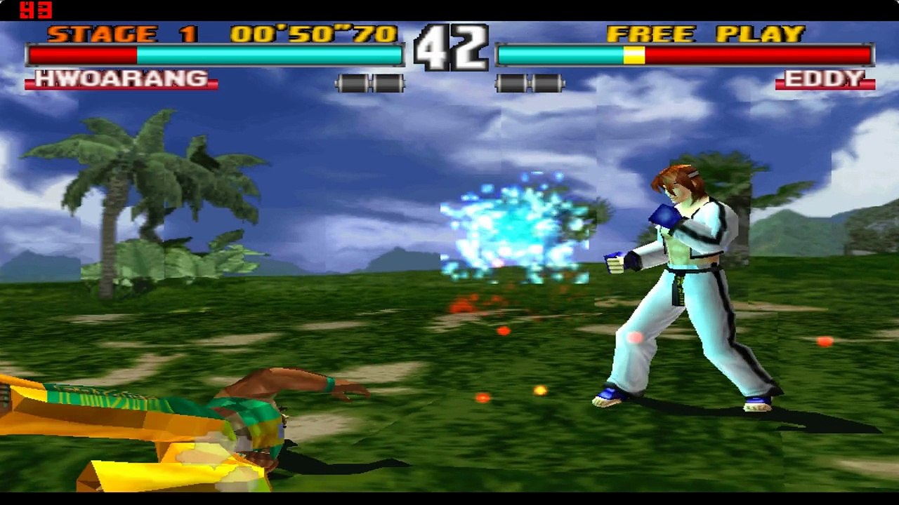 tekken 3 hwoarang vs eddy amazing fight action game match #2 pakistan trailer