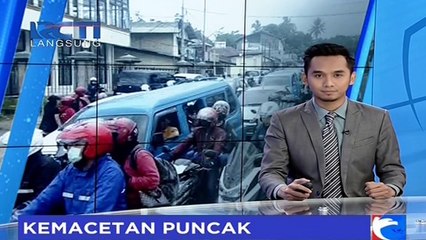 Mengurai Kemacetan, Buka Tutup Jalan Diberlakukan di Puncak