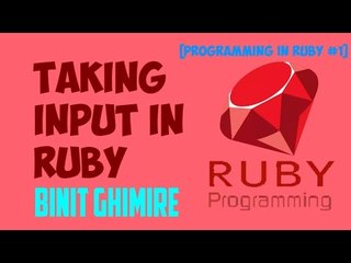 Create a Simple I/O Program in Ruby — Ruby Programming #1