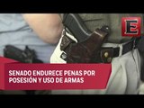 Hasta 15 años de prisión en México por portación ilegal de armas de fuego
