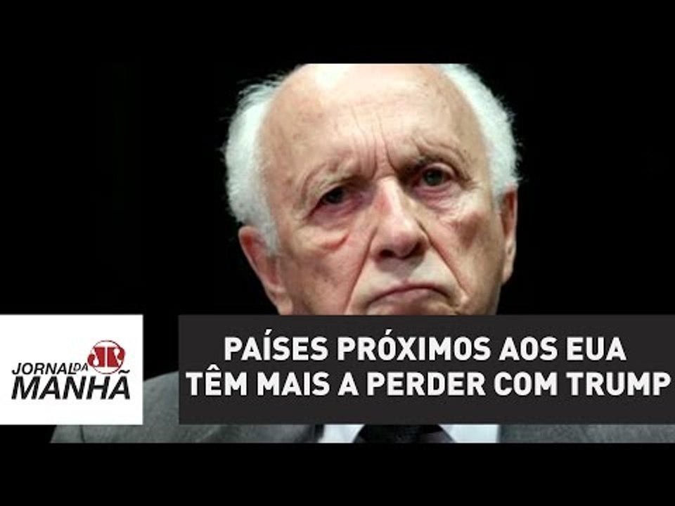 Países próximos aos EUA têm mais a perder com Trump, destaca ex-embaixador brasileiro