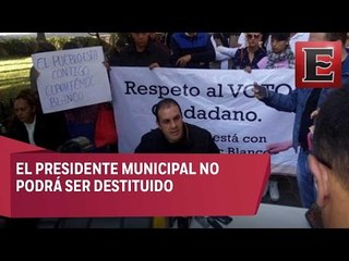 Suspenden juicio político en contra de Cuauhtémoc Blanco