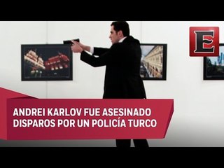 Nuevas imágenes del asesinato del embajador ruso en Turquía