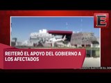 Peña Nieto visita a heridos de Tultepec en Zumpango