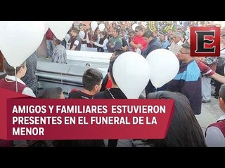 Dolor y llanto en la despedida de Pamela, la joven herida en Tultepec
