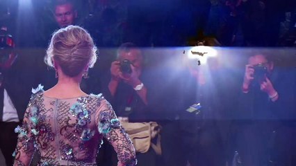 Redford and Fonda walk Venice red carpet for their latest film