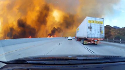 Residents told to evacuate because of Los Angeles wildfires