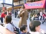 【일본예능】 할아버지 목이 갑자기 떨어진다면?!?! 신기한 길거리 마술