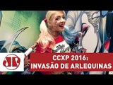 Invasão de Arlequinas: fantasia é a preferida entre cosplayers na Comic Con