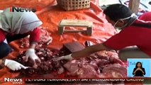 Petugas Temukan Daging Sapi Tak Layak Konsumsi di Banjarnegara