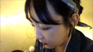 [오드Asmr][Role Play] ( ͡° ͜ʖ ͡°)복학생 선배가 새내기 귀파주기 / ear cleaning / korean asmr