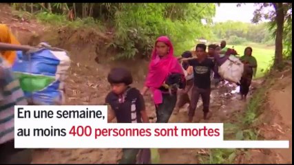 Des milliers de ​musulmans fuient la Birmanie