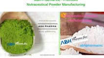 Custom Dietary Powder Manufacturing - Vitamin Supplement Manufacturing
