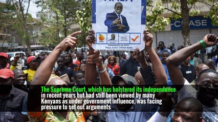 Kenya Supreme Court Nullifies Presidential Election