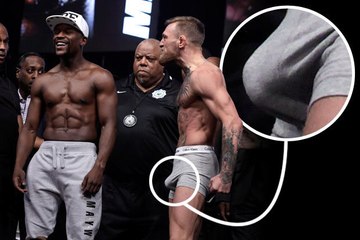 Internet EXPLODES as Conor McGregor rocks crotch bulge for weigh-in - cetusnews