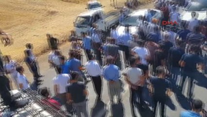 Adıyaman Su Eyleminde Sürücüler ile Köylüler Arasında Arbede