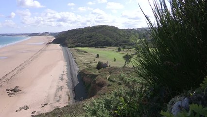 Golf - Ch. Tour : Le vertigineux trou n°11 de Pléneuf
