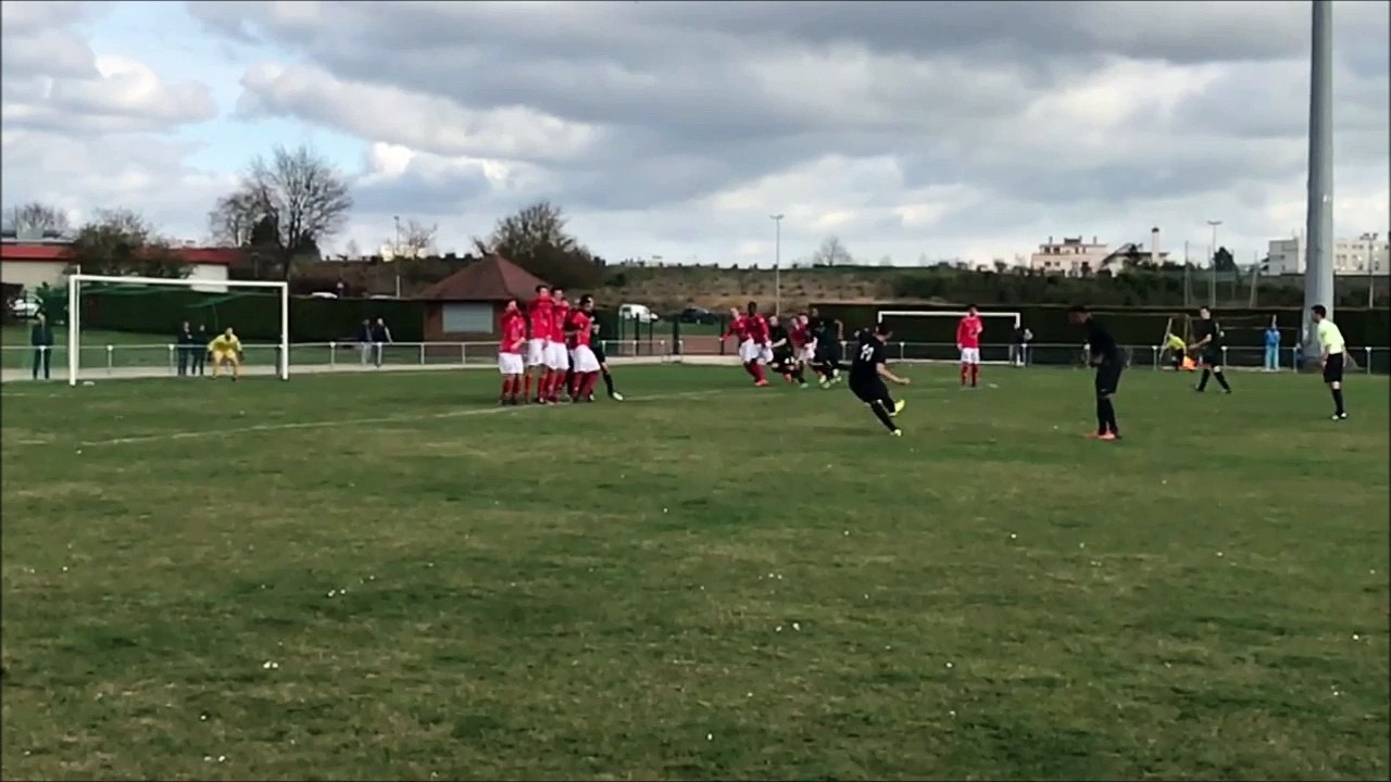 Coup Franc Ismaël contre Quetigny (19 mars 2017)