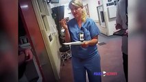 Cette infirmière se fait arreter par la police car elle refuse de faire une prise de sang sur un patient inconscient.