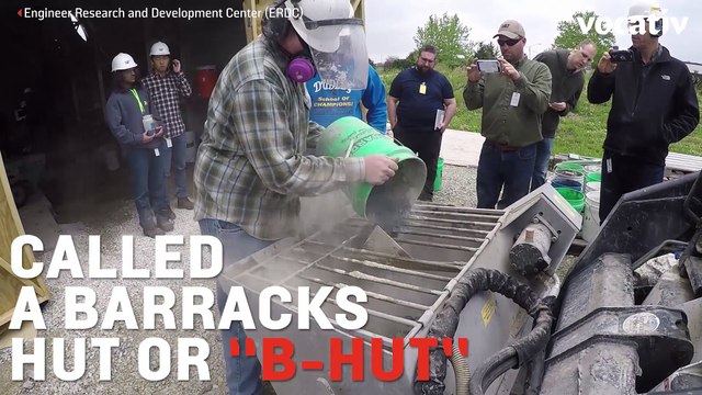 3D-Printed Buildings: The B-Hut Army Barrack