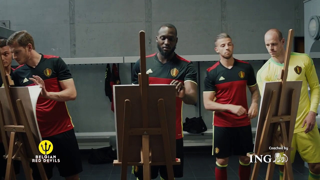 Belçika'nın maskotunu, Lukaku tasarladı